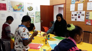 Our students at our office in Parow