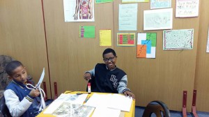 Our students at our office in Parow
