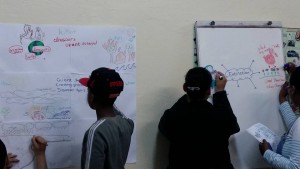 Our students at our office in Parow